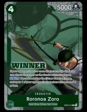 Roronoa Zoro [Winner] EB02-019 Prices | One Piece Promo | One