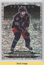 2022-23 Upper Deck Parkhurst Champions Speckled Oliver Bjorkstrand #75 READ 2at