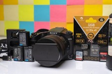 Sony Cyber-Shot DSC-RX10 IV (DSC-RX10M4) 20.1MP 4K Digital Camera