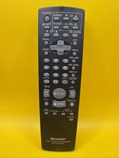 Genuine Sharp Remote Control RRMCG1236AJSB Video Cassette Recorder