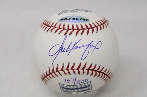 Sandy Koufax Baseball Signed Upper Deck UDA Dodgers Hall of Fame Ball /500