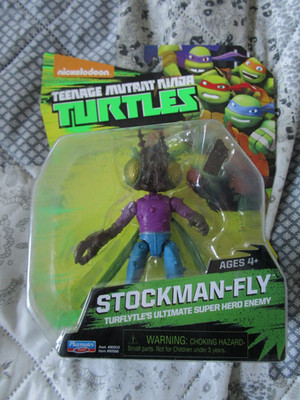 Nickelodeon TMNT Mutant Ninja Turtles  Stockman-Fly Figur OVP unbespielt