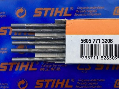 STIHL 6 PAK of 1/8 or 3.2mm Chainsaw Files  # 5605 771 3206