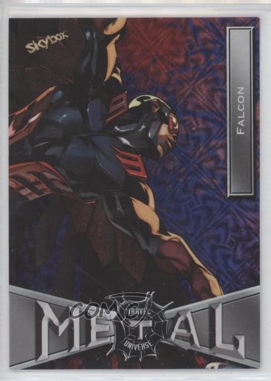 2022 Upper Deck Marvel Metal Universe Spider-Man Grandiose Falcon #26 0i7e