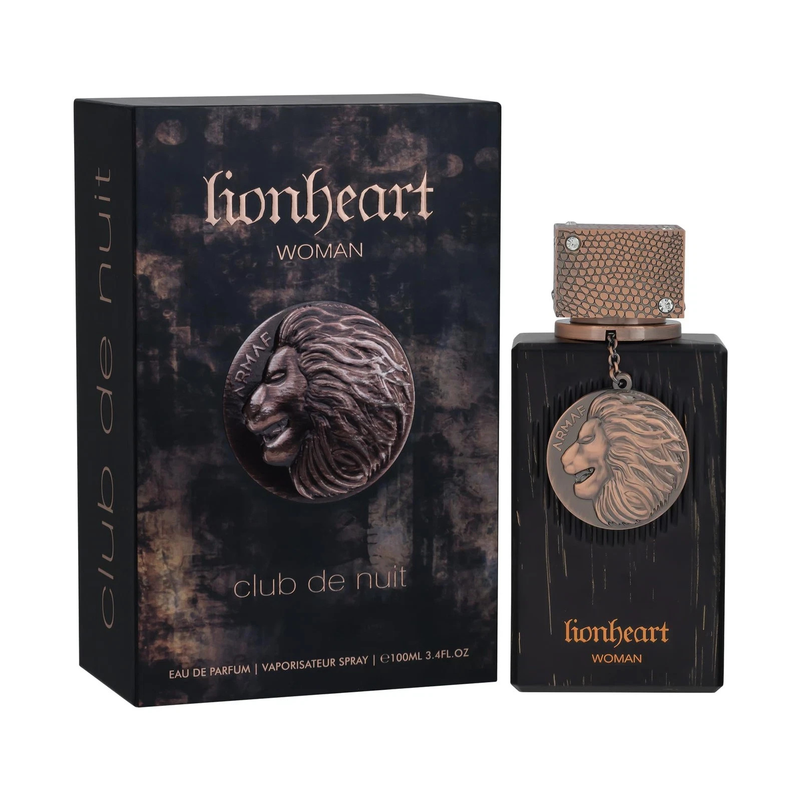Club de Nuit Lionheart Women By Armaf Eau de Parfum Perfume Spray 3.4 oz 100ml