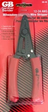 Milwaukee Clipper Gardner Bender GS-45 Wire Stripper, Slim Nose, 12-24 AWG NOS
