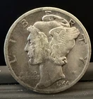 1944 10C Mercury Dime