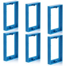 6pcs Electrical Box Extender, 1/2" Single Gang Receptacle Outlet M, blue