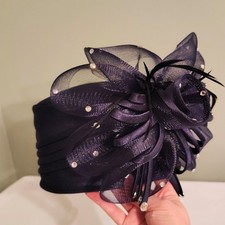 Mr. Hi's Peach Basket Navy Blue Vintage Hat.