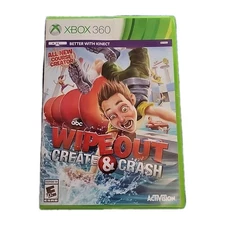 Wipeout Create & Crash Video Game Microsoft Xbox 360 No Manual