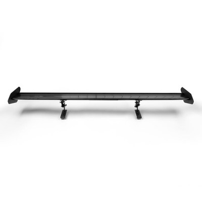 Universal Heckspoiler Heckflügel GT Hinten Rennsport Schwarz Alu Einstellbar