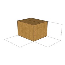 175 6x5x4 Kraft Brown Corrugated Shipping Boxes 32 ECT Single-Wall New