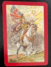 1 SWAP PLAYING CARDS Old Wide English Rule Britannia Horse Flag Art Partridge