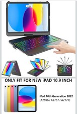 apple ipad 10th generation case with keyboard Case, Pen and Keyboard, No iPad