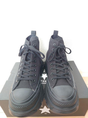 Converse All Star Trek Wave Hi Black Size US8 NEW from Japan