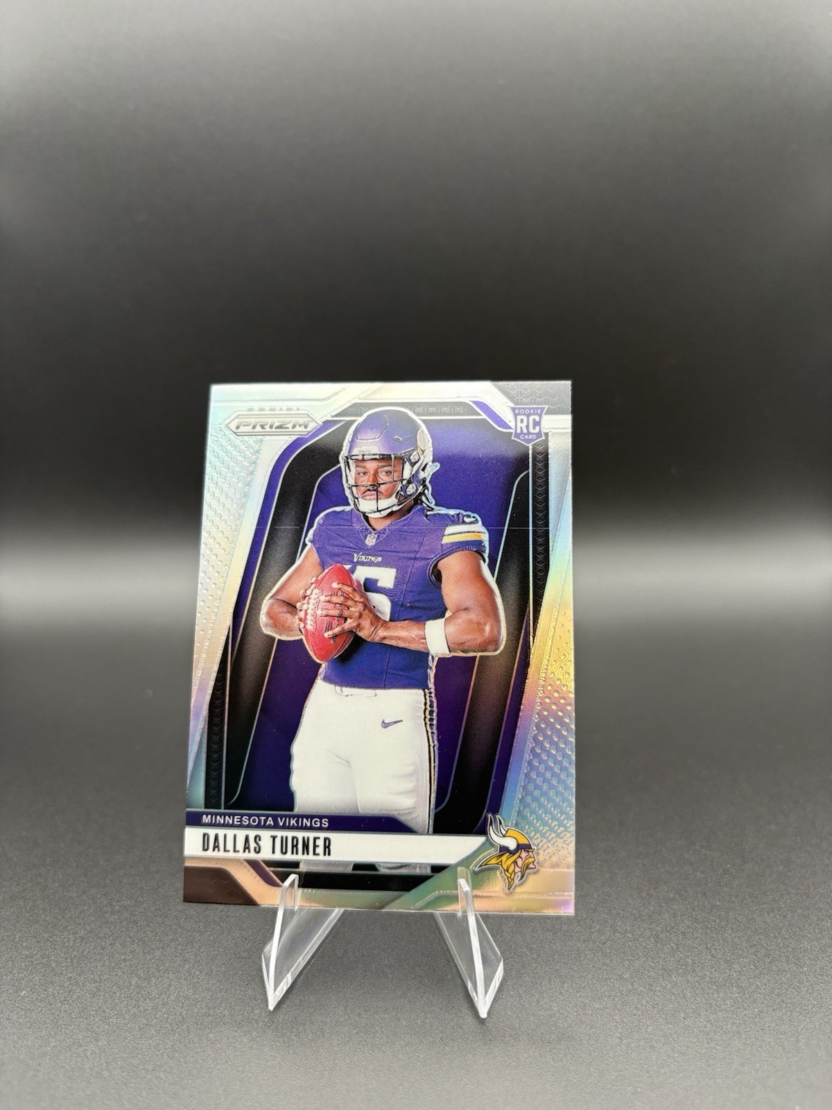 Dallas Turner Panini Prizm Rookie Variation #11 Base