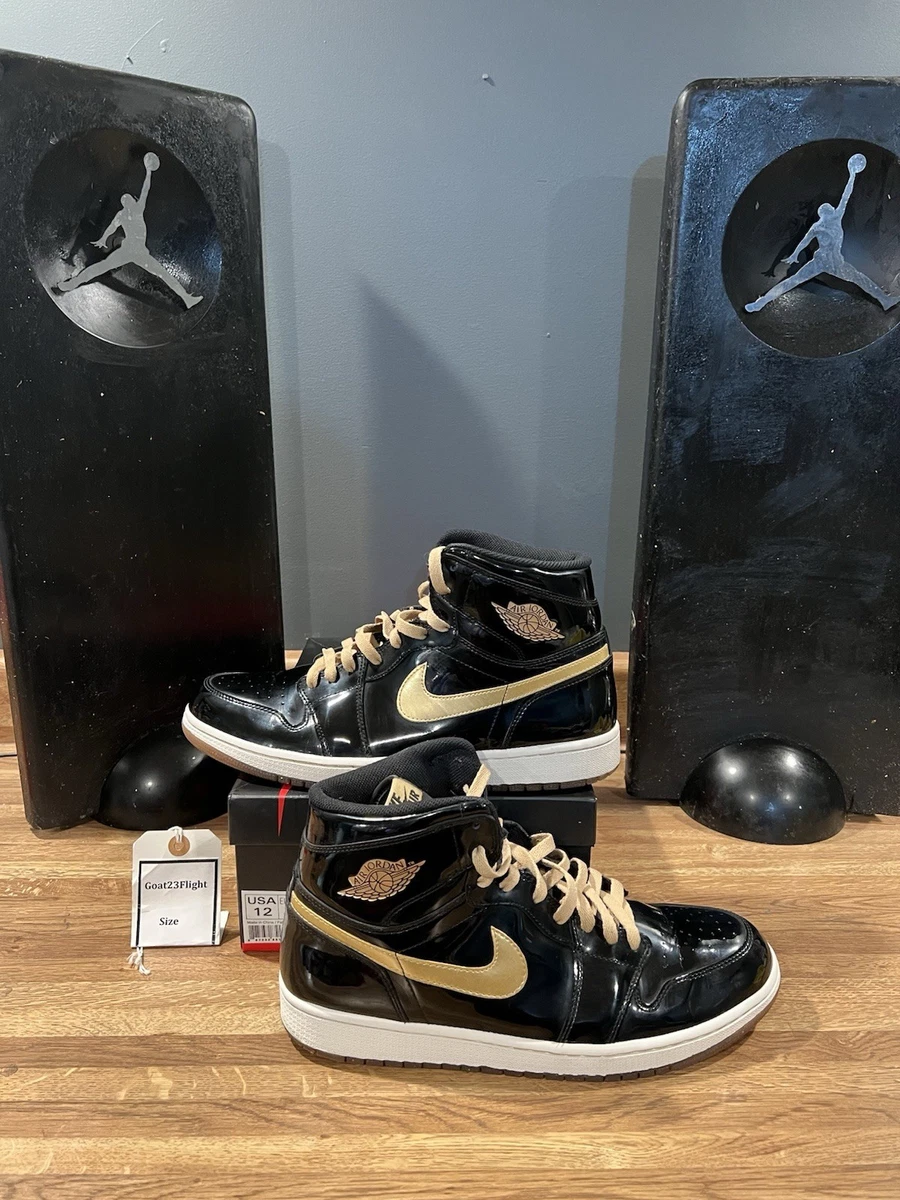 Jordan 1 Retro OG High Black Gold PL for Sale | Authenticity