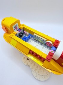 LEGO Ideas The Beatles Yellow Submarine 21306 - 99% Complete w/ Box, Retired