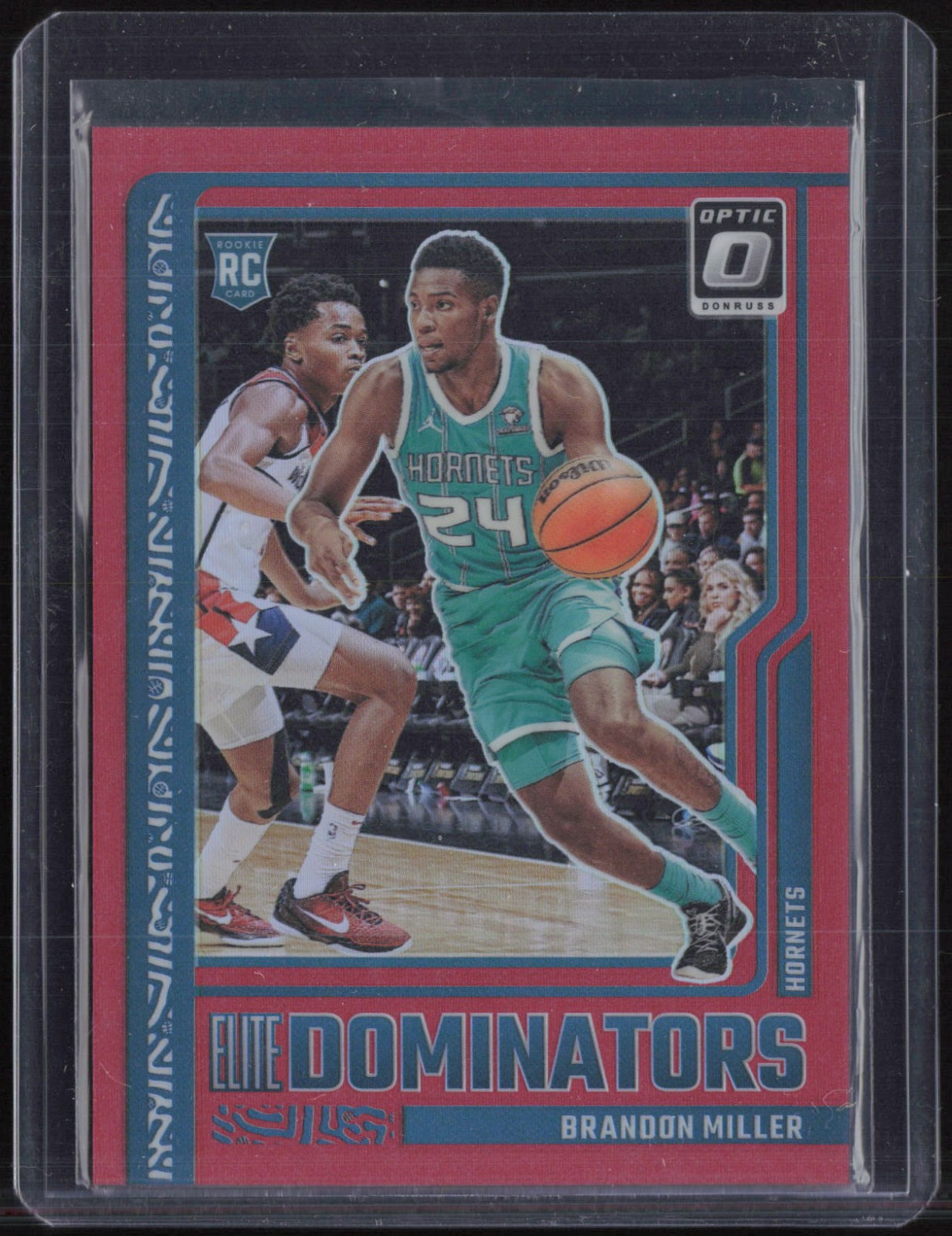 2023 Panini Donruss Optic Elite Dominators Red  #17 Brandon Miller /99 RC Rookie