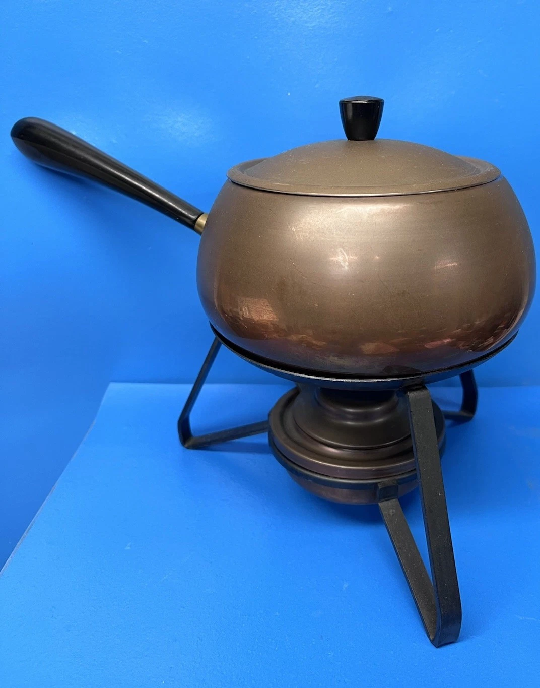 Copper Fondue Set Metawa Holland Mid Century Vintage
Opens in a new window or tab