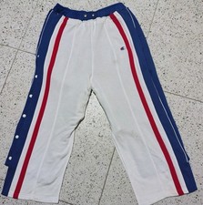 Champion Tribe Wide Tear Away Snap Pants Size Large NBA New York Nicks Inspired