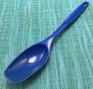 Download Vintage Blue Foley Nylon Plastic Solid Spoon Kitchen Utensil | eBay