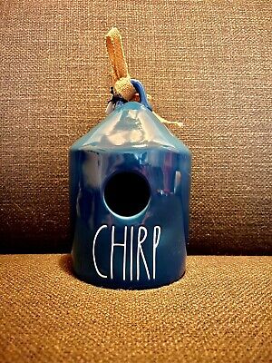 Rae Dunn Artisan Collection Blue Chirp Birdhouse By Magenta Brand New | eBay