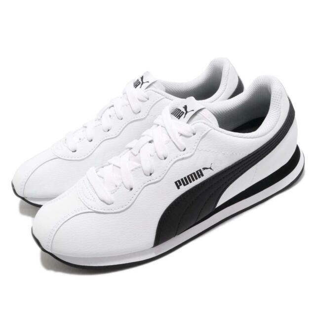 Size 8.5 - PUMA Turin 2 White Black for 