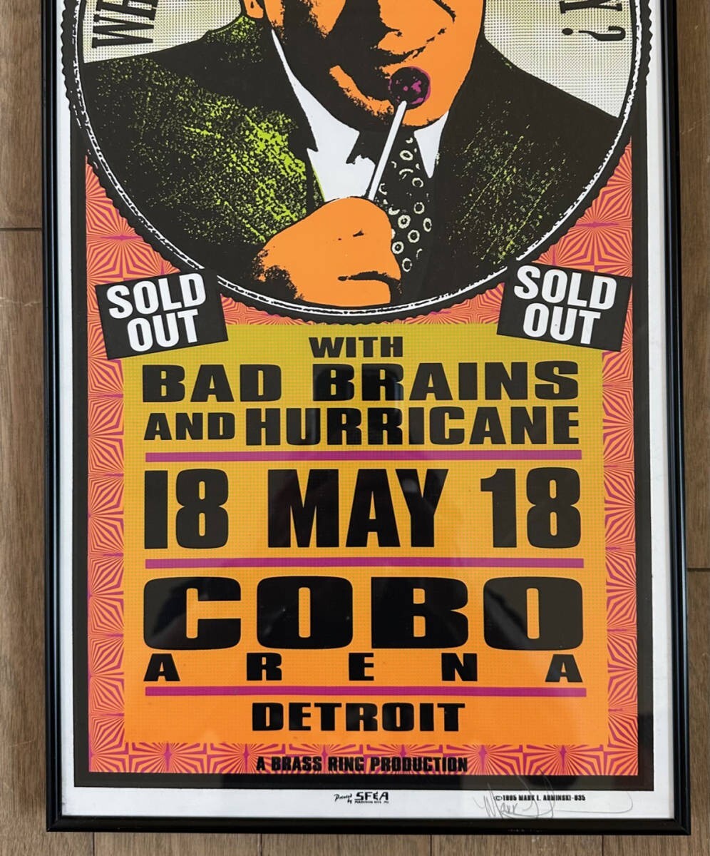 MARK ARMINSKI BEASTIE BOYS ポスター 1995 MARK ARMINSKI Limited “THE BEASTIE BOYS” COBO ARENA