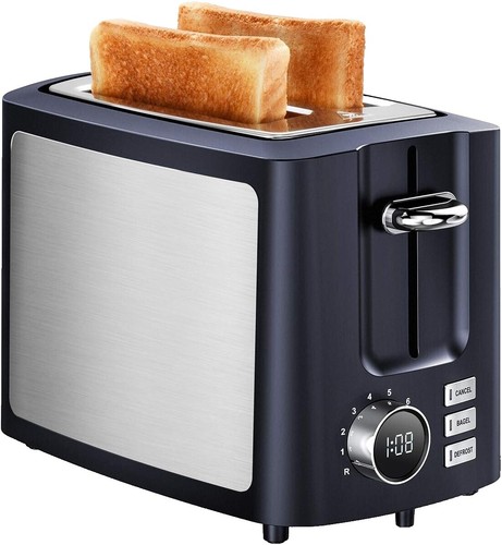 Kingshion Clear Toaster Dust Cover - Fits Most 2-Slice Toasters, Transparent PVC Dust Protector, Easy To Clean Toaster Bag
