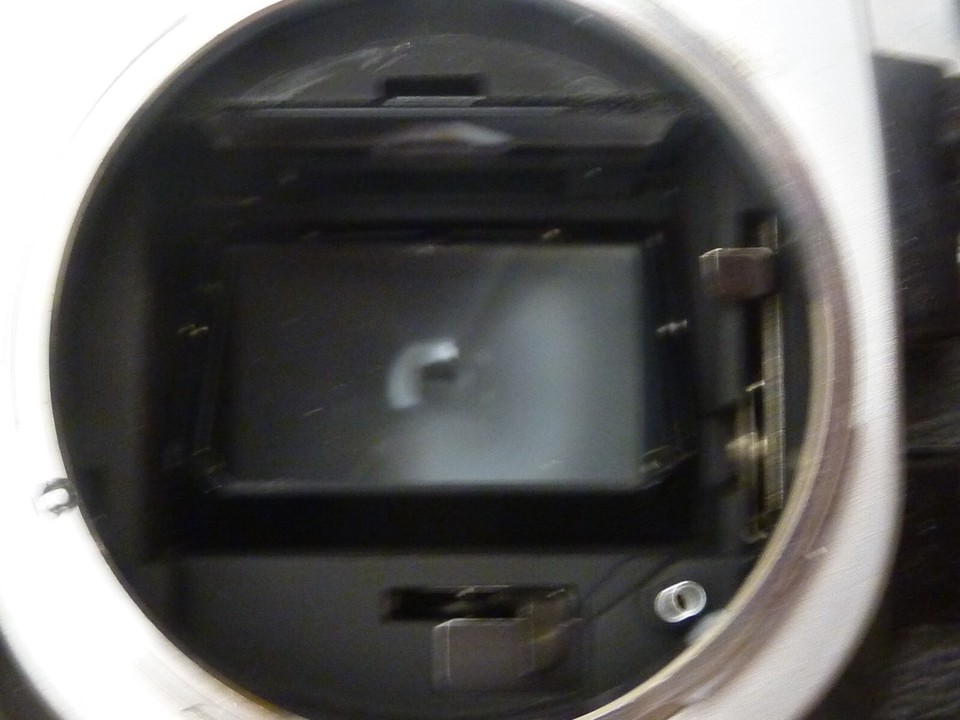 Canon AE1 Program SLR Film Camera Works but Broken Battery Door for