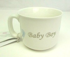 Russ Berrie Keepsake Baby Boy Cup Mug NEW Lullaby Collection
