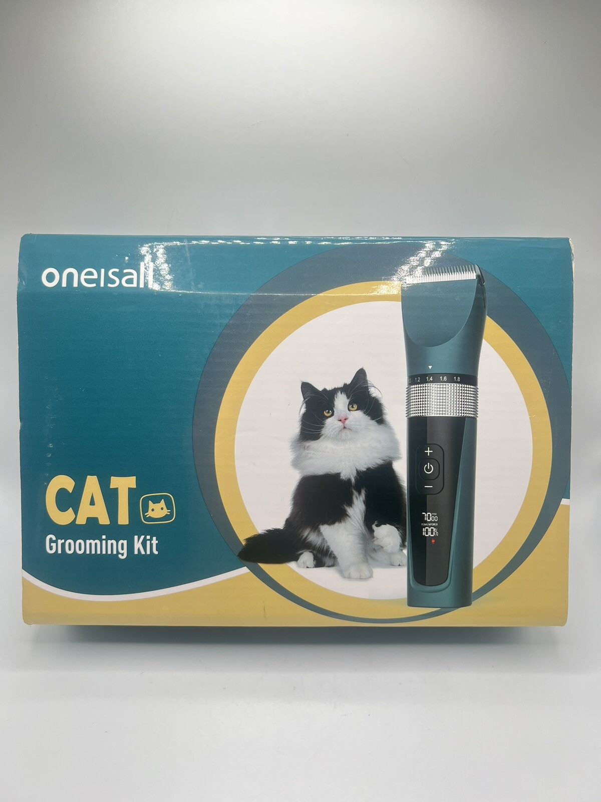 Cat Grooming Clippers for Matted Long Hair, 5-Speed Cat Grooming Kit-Open Box