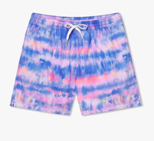 Chubbies Classic 5.5  Swim Trunks Mens The Cotton Candies Tie Dye Lined Sz Large