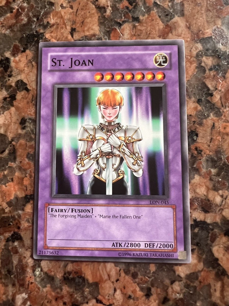 Yu-Gi-Oh! TCG St. Joan Labyrinth of Nightmare LON-045 Unlimited Common |  eBay