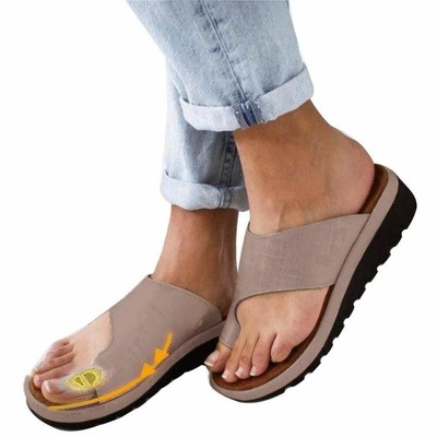 comfy women's orthopedic platform sandals