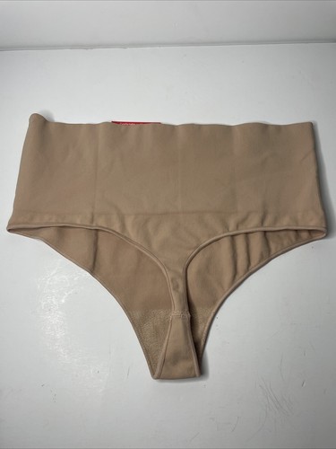 SPANX Women’s Ecocare Seamless Shaping Panties Beige Size Medium NEW - Picture 2 of 4