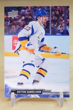 2022-23 Upper Deck Ext Base #518 Mattias Samuelsson - Buffalo Sabres