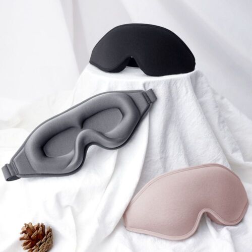 Comfy Contoured Cup Sleeping Mask Block Out Light Eye Mask  Yoga - Afbeelding 1 van 15
