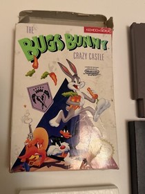 Bugs Bunny Crazy Castle Nintendo NES Original Genuine Game
