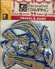 Rubber Stampede Decorative Stamping Drapes & Bows Kit