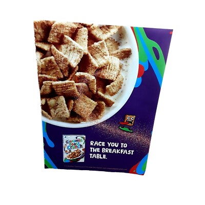 2023 Cinnamon Crunch Cereal Original Print Ad