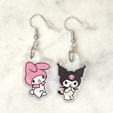 Kuromi / My Melody Earrings - Hello Kitty