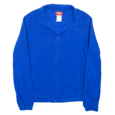 Dickies Fleece Jacket Blue Womens M