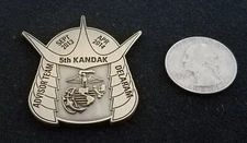 BAD@SS USMC Advisor Team Marine Corps OEF 5th KANDAK Afghanistan Challenge Coin