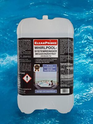 Whirlpoolreiniger 5 Liter | Whirlpoolsystemreiniger Whirlwannen Desinfektion