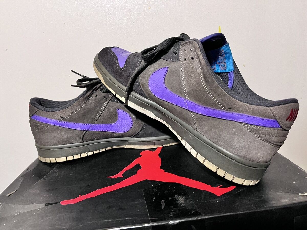 2007 Men's Nike Dunk CL Low Newsprint Varsity Purple 2007 Men's Nike Dunk CL Low Newsprint Varsity Purple