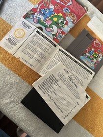 Bubble Bobble Nintendo NES CIB Complete Authentic