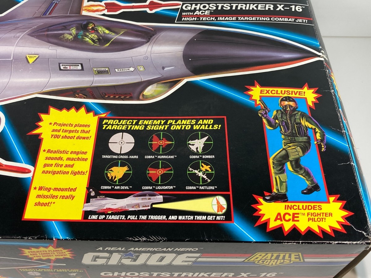 Gi Joe Battle Corps Ghoststriker X-16 Jet Rear Wing Fin Part