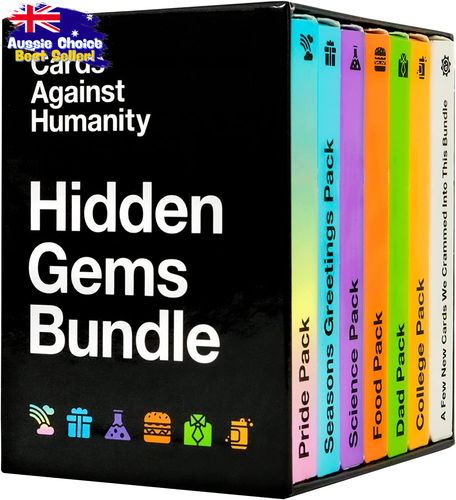Cards Against Humanity Hidden Gems Expansion Pack - 190 Cards Themed Bundle - Picture 6 of 12